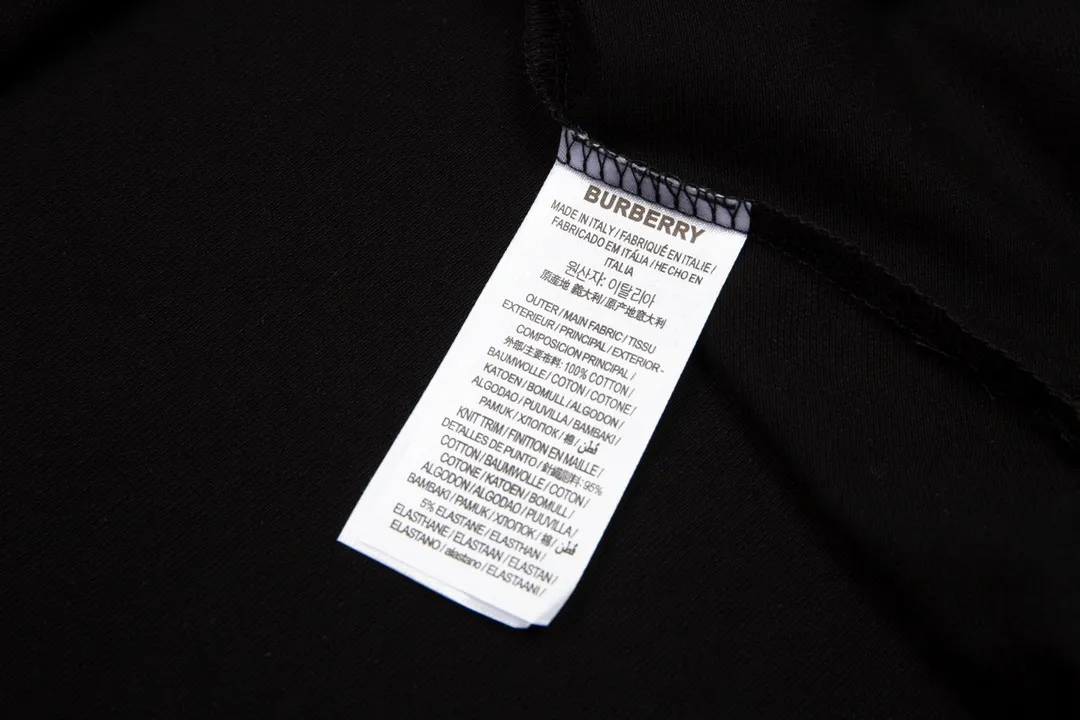 Burberry/ Classic TB New Arrival Polo ！ ， polo ，Classic ， Versatile ， ， ！， ， Breathable， ， ， ， ， Premium ！M-3XL :Black